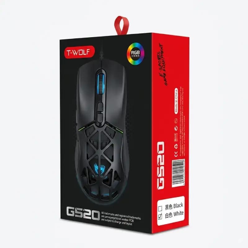 T-WOLF G520 Gaming Mouse Mice